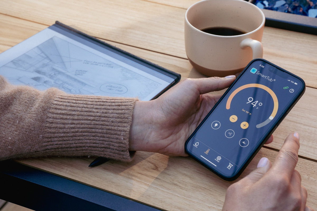 Jacuzzi smarttub smartphone app