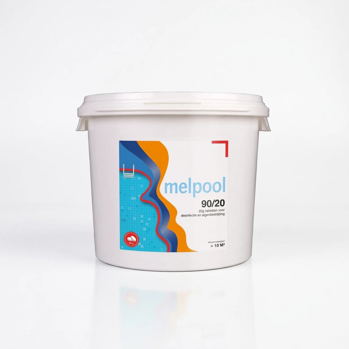 Melpool 90/20 Chloortabletten 5 Kg (20 Gram)