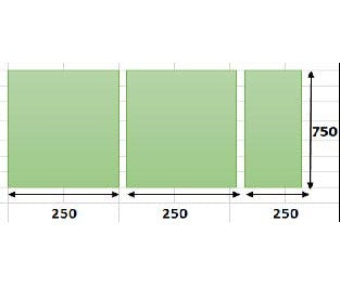Ondertapijt rond zwembad Ø 7,30M