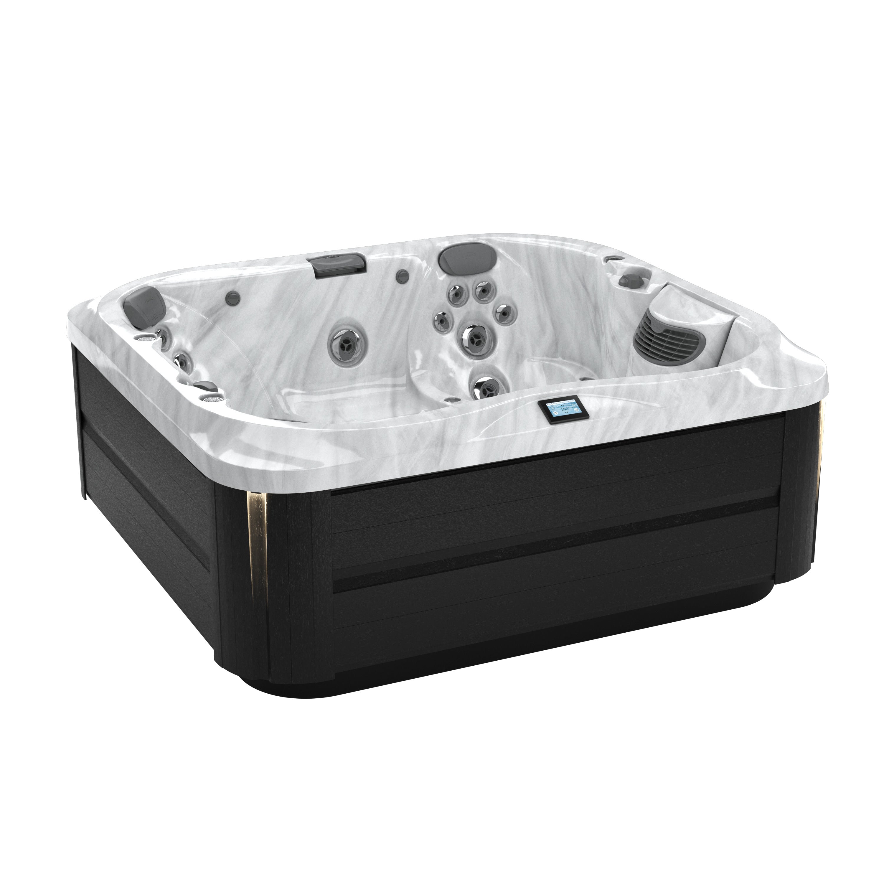 Jacuzzi J-355 SmartTub IR/Red Light Platinum - Smoked Ebony