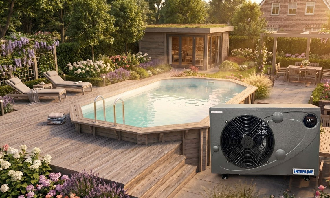 Warmtepomp Inverter R32-8,5 kW (verwarm/koelfunctie)