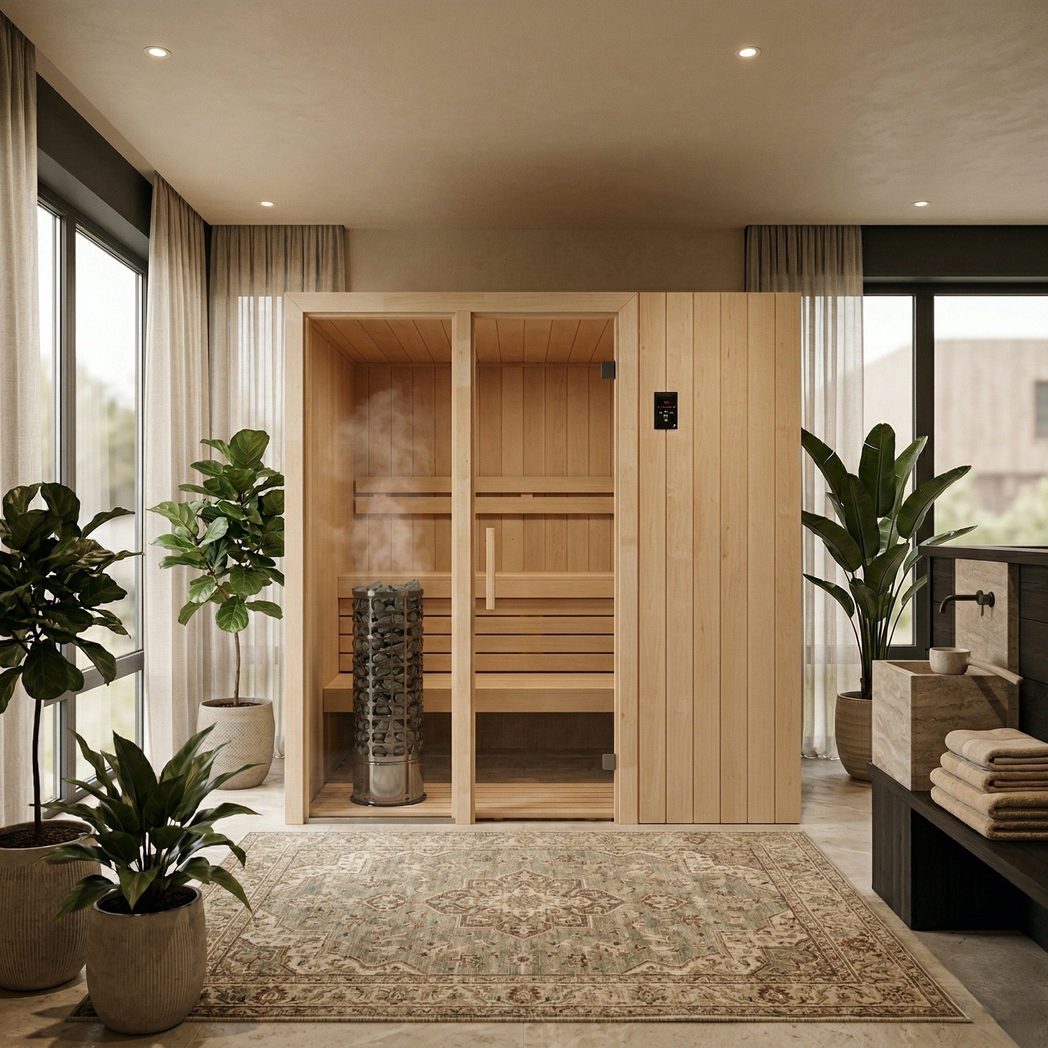 Traditionele Finse sauna's