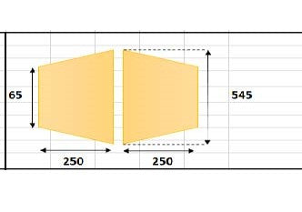Ondertapijt rond zwembad Ø 3,60M