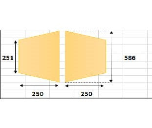 Ondertapijt rond zwembad Ø 4,60M