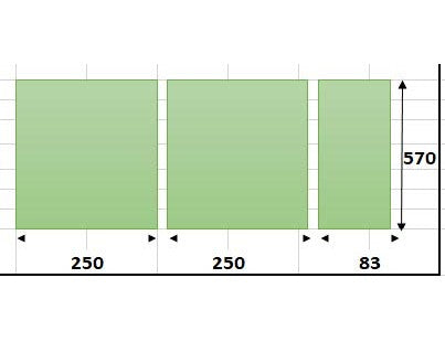 Ondertapijt rond zwembad Ø 5,50M