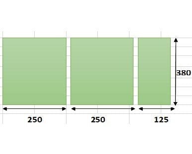 Ondertapijt ovaal zwembad 6,10 X 3,60M