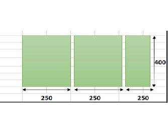 Ondertapijt ovaal zwembad 7,30 X 3,60M
