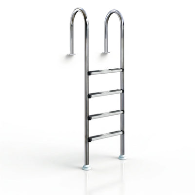 Een-Zijdige Rvs Trap - 4 Treden 120cm