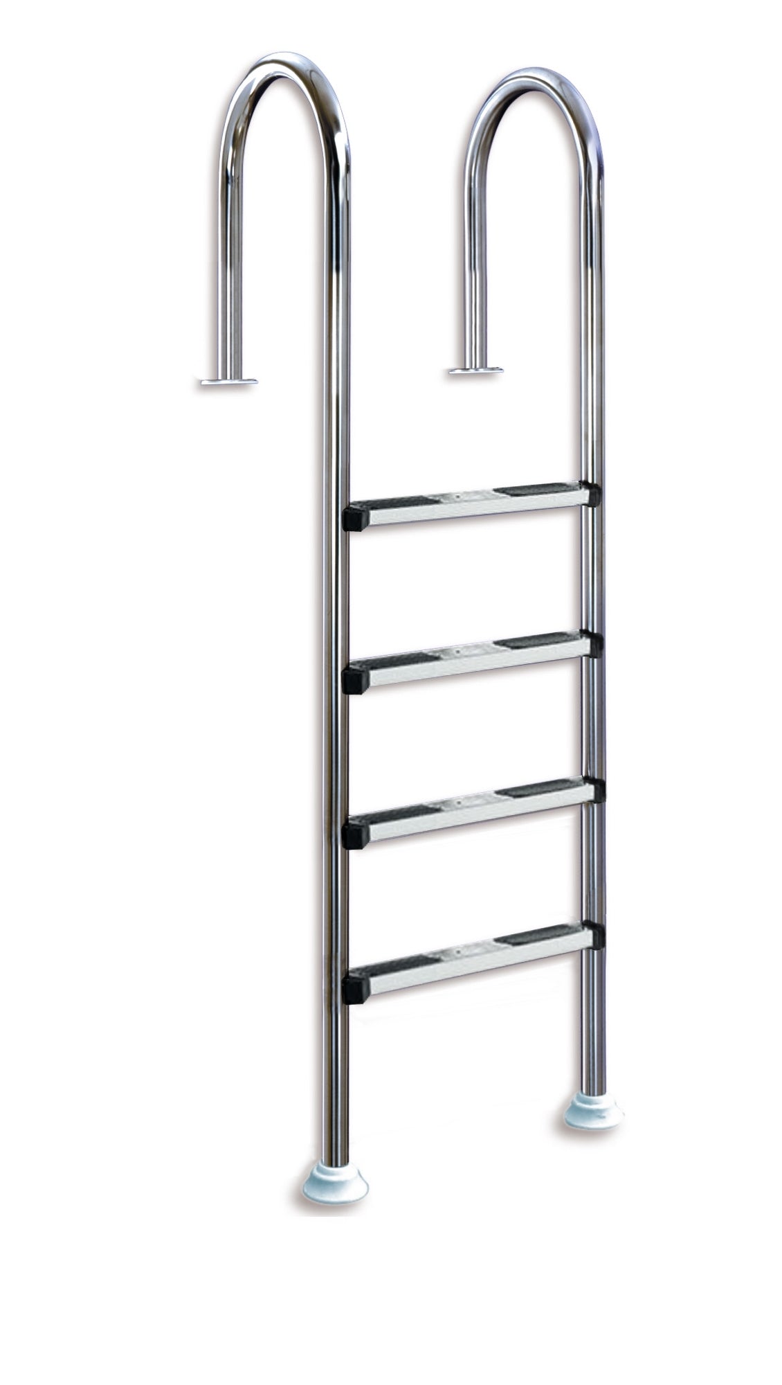 Een-Zijdige Rvs Trap - 4 Treden 120cm