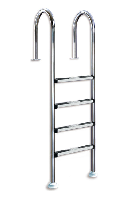 Een-Zijdige Rvs Trap - 4 Treden 120cm