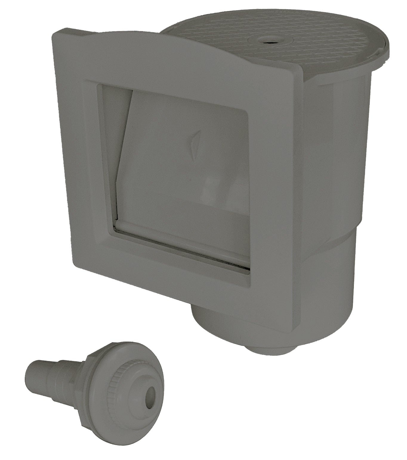 St.Wall Skimmer W/Face Plate Cover - grey