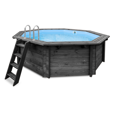Rond houten zwembad 4 meter | Interhiva Tropical Sunshine