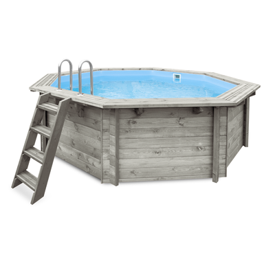 Rond houten zwembad 4 meter | Interhiva Tropical Sunshine