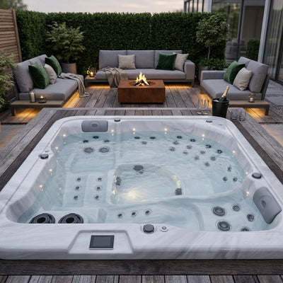 Spa Lund - Silver Marble /grijs