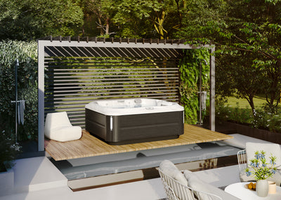 Jacuzzi J-355 IR/Red Light Porcelain - Smoked Ebony