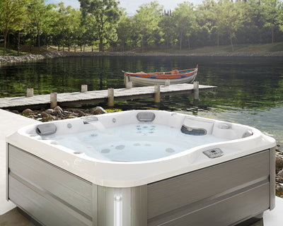 Jacuzzi J-375 IR/Red Light Platinum - Brushed Gray