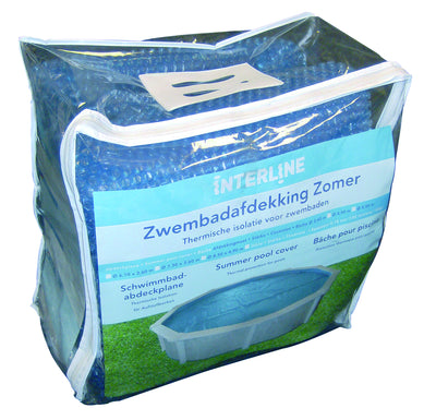 Zomerafdekking Ø 3,60m/180Micr - Blauw