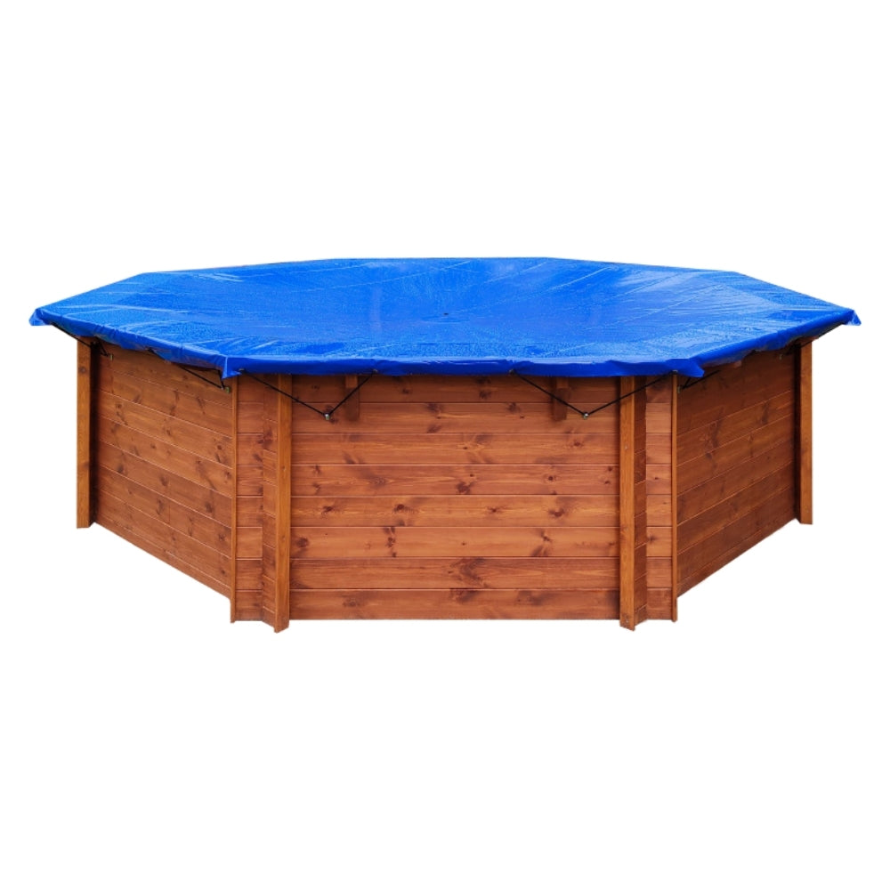 Winterafdekking Blue Lagoon Ovaal 5,60x3,50m - 124cm zonder maas