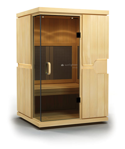 Infrarood cabine 2 personen | Mpulse Believe - Basswood