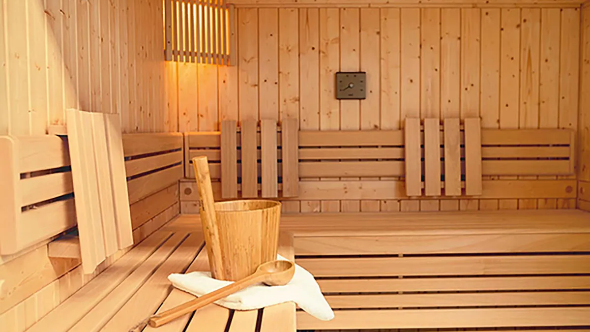 Op maat gemaakte sauna
